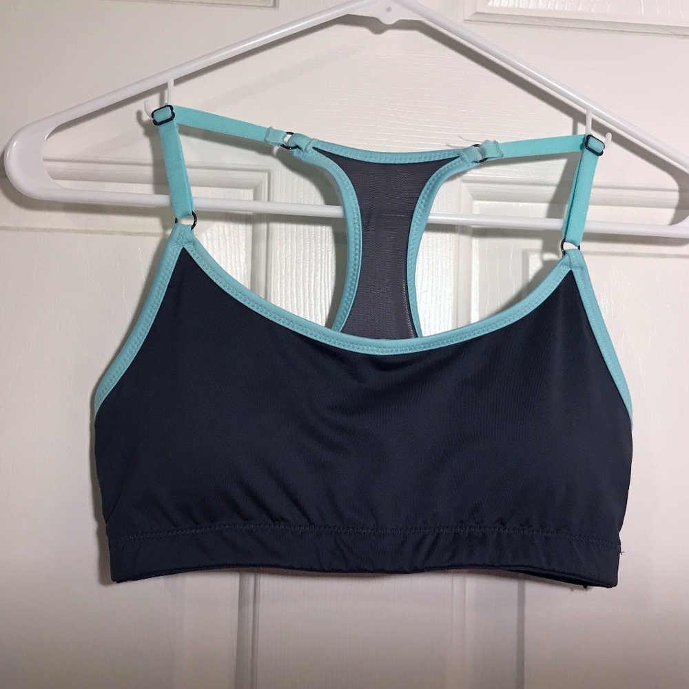 Marika Mint & Gray Sports Bra | Small